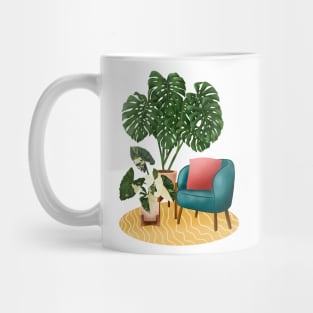 Interior with plants 5 Mug